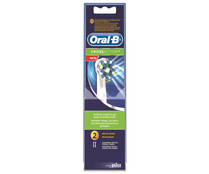 Cabezal de recambio para cepillo de dientes eléctrico ORAL-B Crossaction 2 uds.