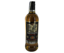 Bebida espirituosa a base de aguardiente de caña MAYERLING botella de 75 cl.
