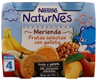 Tarrito de fruta 200 gramos pack de 2 unidades Tarrito de fruta 200 gramos pack de 2 unidades
