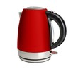 Hervidor de agua TAURUS Vintage Red, capacidad 1,7L, base 360°, potencia 2200W.