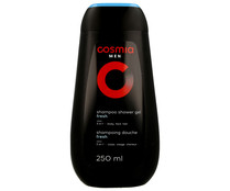 Gel de baño y champú fresh, COSMIA, 250 ml..