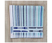 Paño de cocina tejido rizo 100% algodón 360g/m², PRODUCTO ECONÓMICO ALCAMPO.