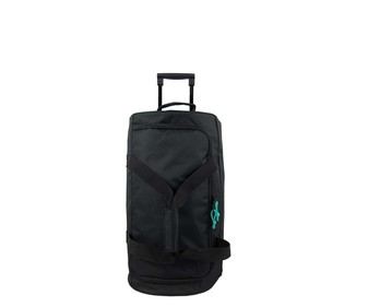 Bolso de viaje grande con capacidad 48 litros color negro, AIRPORT ALCAMPO. Bolso de viaje grande con capacidad 48 litros color negro, AIRPORT ALCAMPO.