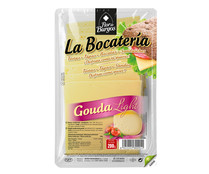 Queso en lonchas gouda light FLOR DE BURGOS LA BOCATERÍA 200 g.