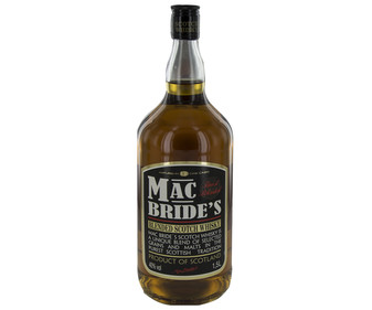 Whisky blended destilado y madura en Escocia MACBRIDE´S botella de 1.5 l.