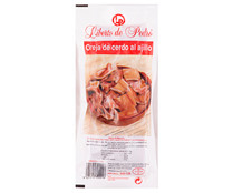 Oreja cocida de cerdo al ajillo, lista para calentar y comer LIBERTO DE PEDRO 500 g.
