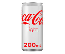 Refresco de cola light COCA COLA 20 cl.
