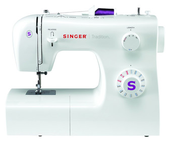 Máquina de coser SINGER Tradition 2263, 23 puntadas, brazo libre, ojalador 4 pasos.