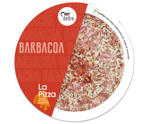 Pizza fresca barbacoa cocida en horno de piedra DEORO 400 g.