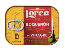 Boquerones del Cantábrico al vinagre 10/14 LOREA 55 g. piezas 