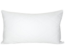 Funda protectora acolchada para almohada 100% microfibra, 90 centímetros PRODUCTO ALCAMPO.