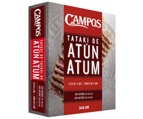 Tataki de atún 100% natural y sin aditivos, listo en menos de 5 minutos CAMPOS 340 g.
