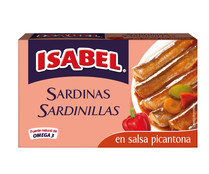 Sardinillas en salsa picantona ISABEL 57 g.
