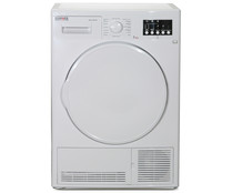 Secadora por condensación ROMMER SECASEVEN 7, capacidad de secado: 8KG, H: 84,5cm, A: 59,6cm, F: 56,3cm.