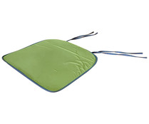 Cojín de exterior fino diseño liso color verde, GARDENSTAR ALCAMPO.