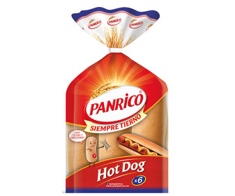 Pan para perritos BROOK'S AMERICAN de PANRICO 6 uds x 330 g. Pan para perritos BROOK'S AMERICAN de PANRICO 6 uds x 330 g.