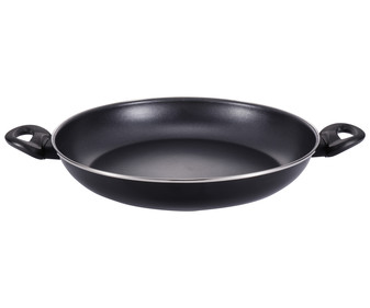 Paellera de acero esmaltado con interior antiadherente Whitford, apta para inducción, 34cm. 6 comensales, ACTUEL. Paellera de acero esmaltado con interior antiadherente Whitford, apta para inducción, 34cm. 6 comensales, ACTUEL.