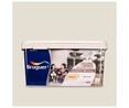 Pintura para paredes monocapa BRUGUER Colores del mundo Nepal Beige Suave, 4L.