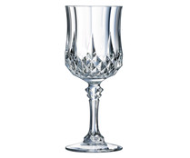 Copa con relieve decorativo de 0,25 litros de cristal, ECLAT.