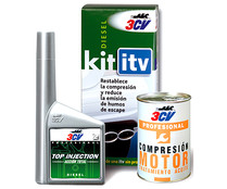 Pack PRE-ITV 3CV para motores diésel, TOP INJECTION + COMPRESION MOTOR acción total.
