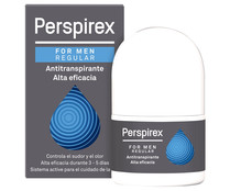 Desodorante en roll on para hombre con alta eficacia antitranspirante PERSPIREX 20 ml.
