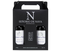 Vino tinto crianza con denominación de origen Ribera del Duero SEÑORIO DE NAVA 6 x 18 cl.
