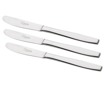 Set de 3 cuchillos de cocina de acero inoxidable, Monoblock MALTA.