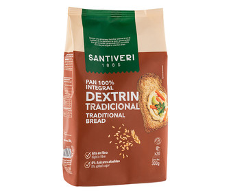 Pan tostado integral 300 g.