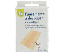 Apósito de plástico transpirable de 6 cm, para cortar al tamaño que necesitamos PRODUCTO ECONÓMICO ALCAMPO 1 m.