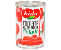 Tomate entero pelado HIDA lata de 240 g.