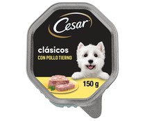 Comida para perro adulto a base de paté de pollo CESAR 150 gr,