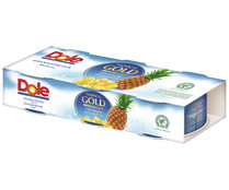 Piña en su jugo en trocitos DOLE, pack 3 latas de 417 gramos.