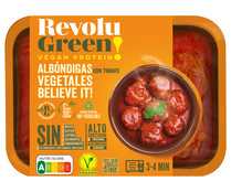 Albóndigas vegetales con tomate, listas para calentar y comer REVOLU GREEN! 250 g.
