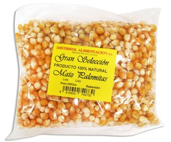 Maíz para hacer palomitas bolsa de 250 gramos