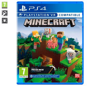 Minecraft pack de inicio para Playstation 4. Género: estrategia, gestión. PEGI: +7.