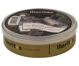 Paté de jabalí lata de 140 gramos Paté de jabalí lata de 140 gramos