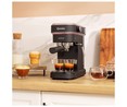 Cafetera espresso CECOTEC Cafelizzia 890 Rose, presión 20 bar, vaporizador, Modo Auto 1-2 cafés, calienta tazas.