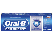 Pasta de dientes con acción blanqueante y sabor a menta ORAL-B Pro-expert 75 ml.