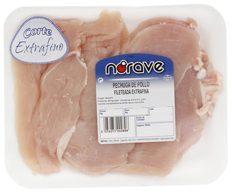 Pechuga en filetes extrafinos