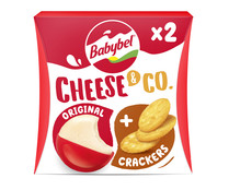 Mini Babybel + crackers BABYBEL 2 x 20 g. + 2 x 20 g.