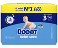 Pañales talla 3, para niños de 6 a 10 kilogramos DODOT Bebé-seco 84 uds.