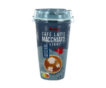 Bebida de café 100% arábica con un toque de leche desnatada (Macchiato light) PRODUCTO ALCAMPO 250 ml.