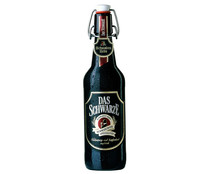 Cerveza alemana negra SCHWABEN botella 50 cl.