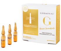 Sérum antiedad de uso diario con efecto flash GERMINAL Progressive lifting 5 x 1.5 ml.