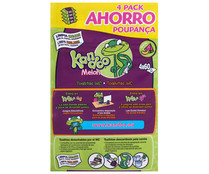 Toallitas humedas desechables por el WC, con aroma a melón KANDDO 4 x 60 uds.
