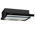 Campana extractora extraíble TEKA TL 6310 BK capacidad extracción: 339 m3/h, velocidades: 2, motores: 1, A: 60cm