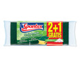 Estropajos de fibra con esponja especial salvauñas SPONTEX UNIVERSALE 2 + 1 uds