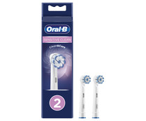 Cabezal de recambio para cepillo de dientes eléctrico ORAL-B Sensitive clean 2 uds.