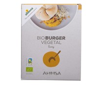 Burger ecológica de Seitán al curry AHIMSA 150 g.