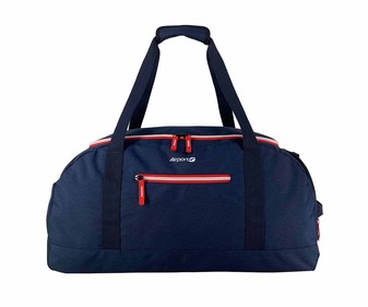 Bolso de viaje capacidad 60 litros de color azul marino, AIRPORT ALCAMPO. Bolso de viaje capacidad 60 litros de color azul marino, AIRPORT ALCAMPO.